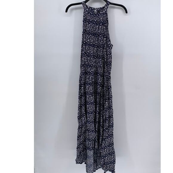 A NEW APPROACH Womens Floral Print High-Low Midi Dress SZ M - Picture 2 of 9